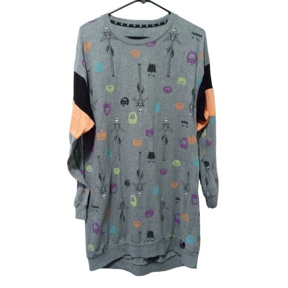Disney The Nightmare Before Christmas Women's Sweater Dress Large - Picture 1 of 5